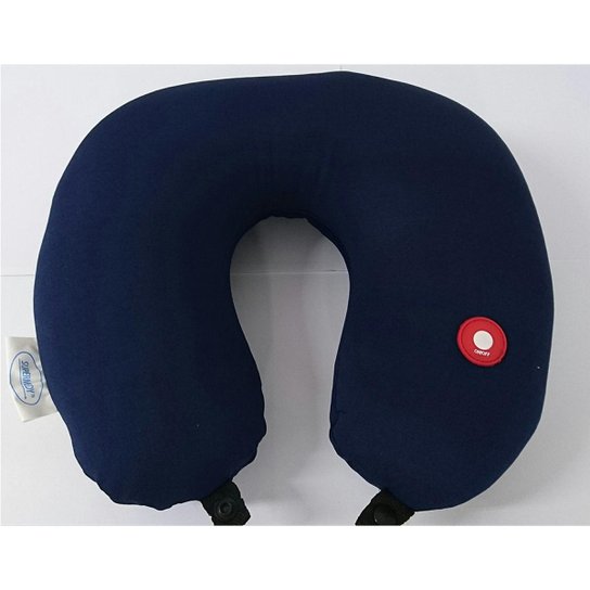 Almofada Massageadora de Pescoço à Pilha Supermedy - Marinho
