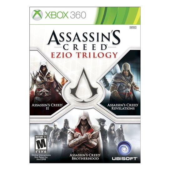 Assassin's Creed Ezio Trilogy - Xbox 360 - Incolor