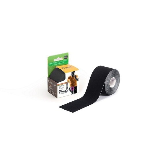 Bandagem Adesiva Kinesio 5cm X 5m - Tmax - Preto