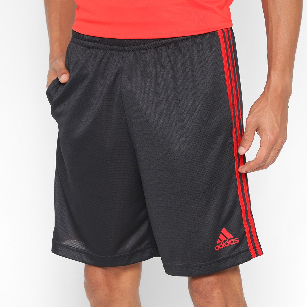 Bermuda Adidas 3S Masculina