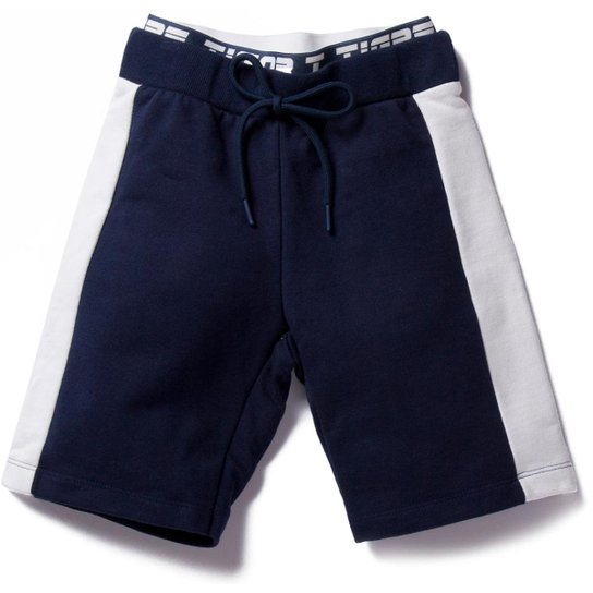 Bermuda Bebê Tigor T. Tigre Masculina - Azul