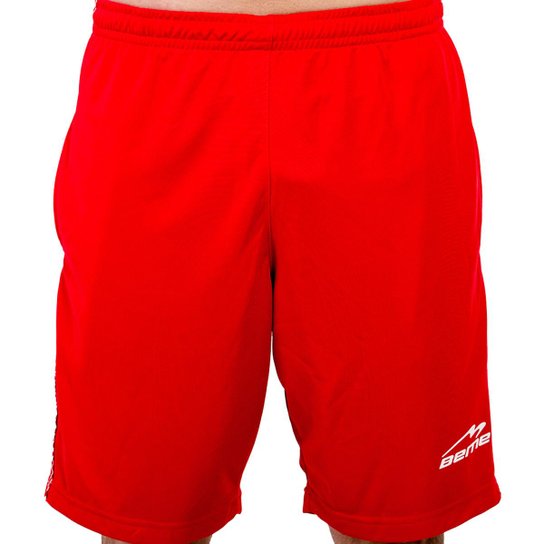 Bermuda Dry Vivo Lateral Masculino - Vermelho