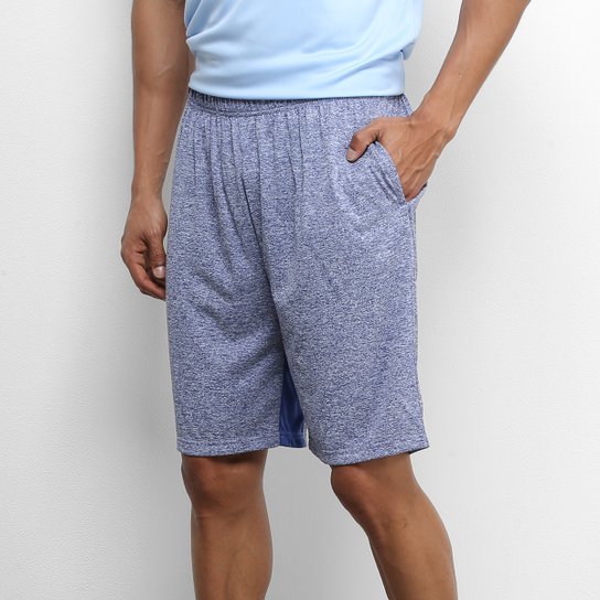 Bermuda Gonew Melange Masculina - Mescla+Marinho