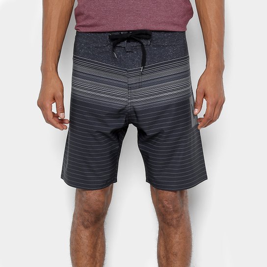 Bermuda Hang Loose Boardshorts Fine Masculina - Preto