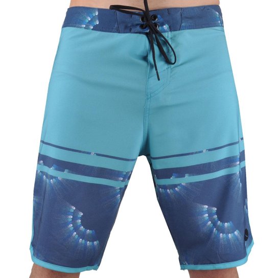 Bermuda Lost Right Brigade Masculina - Verde água