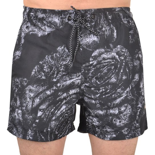 Bermuda Mcd Sport Crow's Eye 2.0 Masculina - Preto