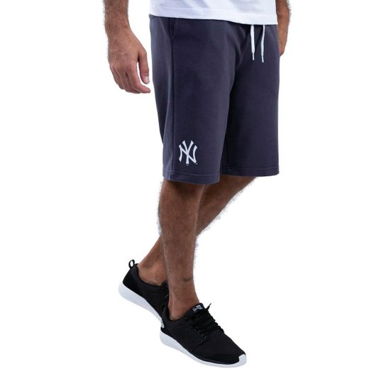 Bermuda Moleton MLB New York Yankees Fashion Team New Era - Marinho