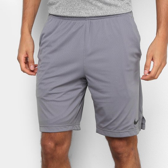 Bermuda Nike Monster Mesh 4.0 Masculino - Cinza