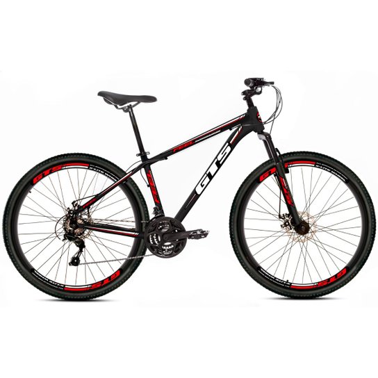 Bicicleta Gts Feel Aro 29 Freio À Disco 21 Marchas - Preto