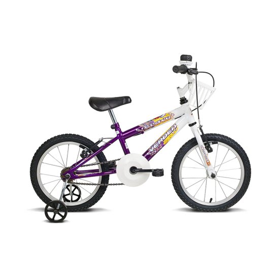 Bicicleta Infantil Aro 16 Verden Bikes Brave - Violeta