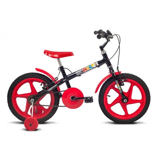 Bicicleta Infantil Aro 16 Verden Bikes Rock - Vermelho