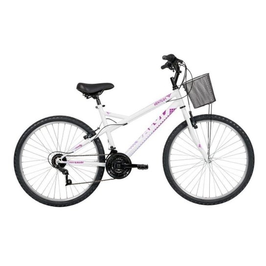 Bicicleta Lazer Caloi Ventura Aro 26 - Branco