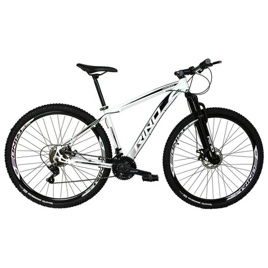Bicicleta RINO EVEREST 29 Freio a Disco - Cambios Shimano 24v - Branco