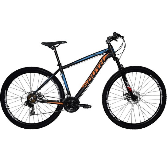 Bicicleta South Legend Aro 29 Alumínio Freio A Disco Câmbio Shimano - Preto+Azul