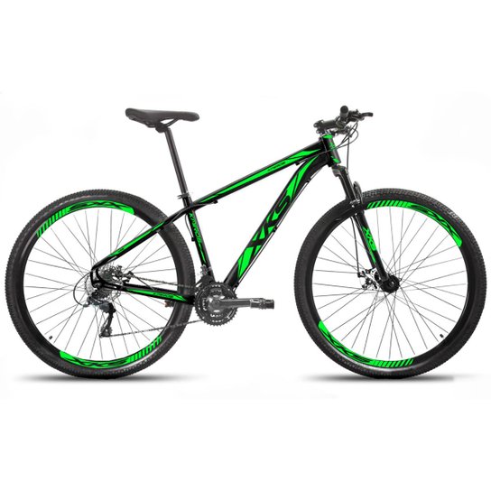 Bicicleta Xks Aro 29 Fd 21V Qd17 Prt Vm - Preto