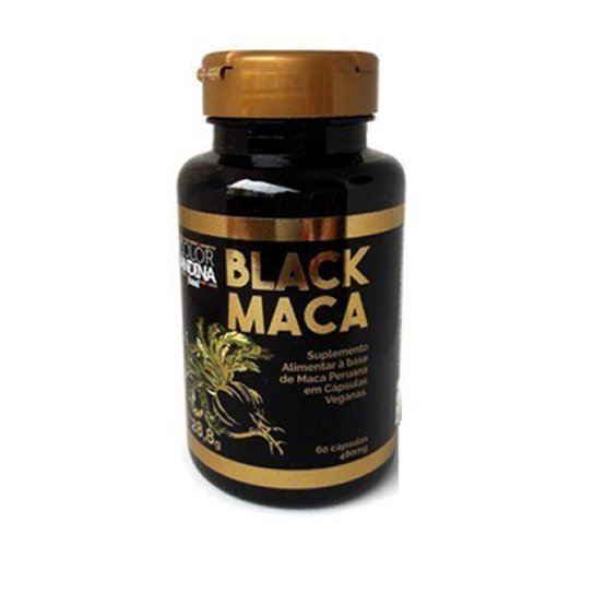 Black Maca - 60 Cápsulas - Color Andina -