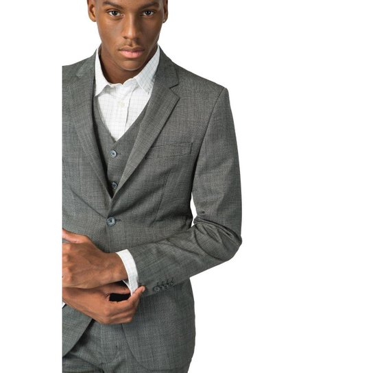 Blazer Reserva Alafaiataria Coliseu Masculina - Grafite