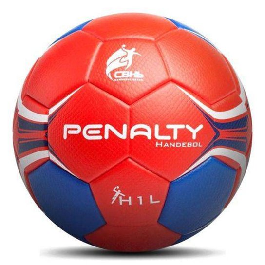 Bola De Handebol H1l Ultra Fusion Infantil - Vermelho+Azul