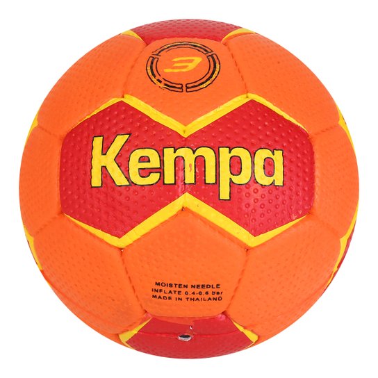 Bola De Handebol Kempa Oficial Confederação Brasileira - Vermelho+Laranja