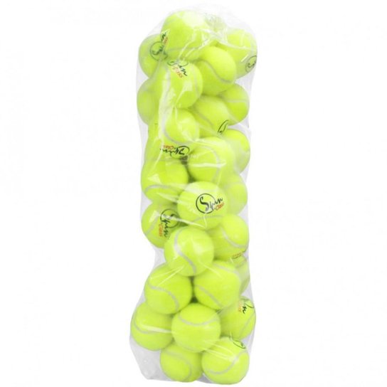 Bola de Tênis Spin - Pacote com 40 bolas - Única