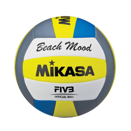 Bola de Vôlei de Praia VXS-BMD-G2 Padrão FIVB Mikasa - Cinza