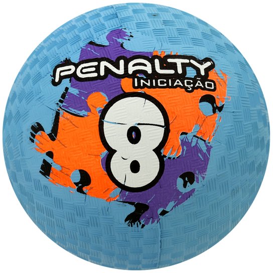 Bola Futebol Penalty T08 Iniciação 5 Campo Infantil - Azul Claro