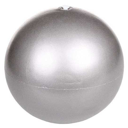 Bola Para Yoga Pilates Fisioterapia Overball 25cm Yangfit - Cinza