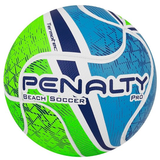 Bola Penalty Beach Soccer Pro - Verde+Azul