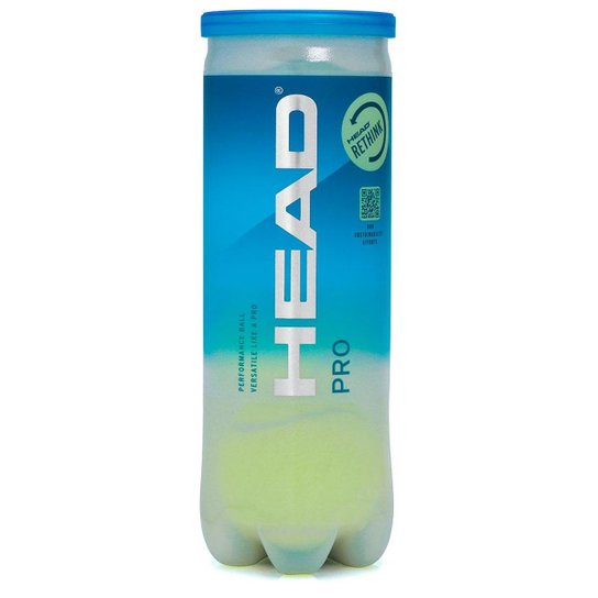 BOLA TÊNIS HEAD PRO 3B - Amarelo