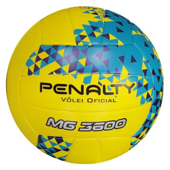 Bola Vôlei 3600 Fusion VIII Penalty - Amarelo