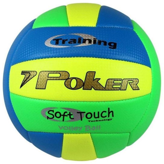 Bola Vôlei Poker Training Oficial - Verde