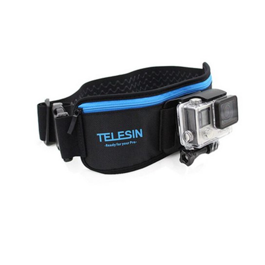 Bolsa Cinto Ajustável para Câmeras de Ação GoPro Hero SJCam Xiaomi - Preto