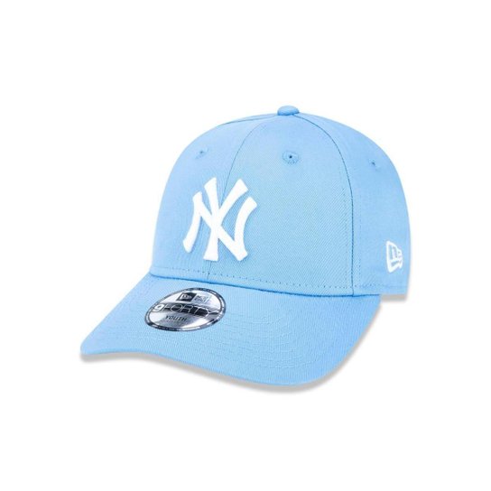 Boné 940 Infantil New York Yankees MLB Aba Curva New Era - Azul Claro
