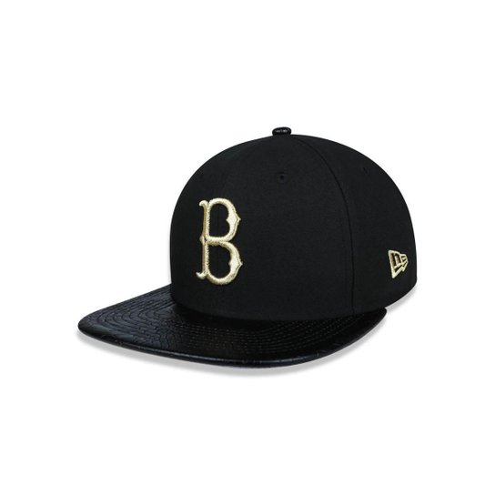 Boné 950 Original Fit Brooklyn Dodgers MLB Aba Reta Snapback New Era - Preto