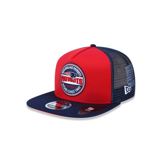Bone 950 Original Fit New England Patriots NFL New Era - Vermelho+Marinho