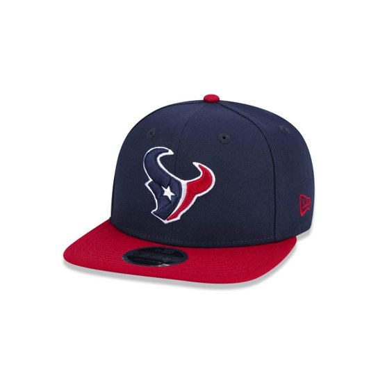 Boné 9Fifty New Era Original Fit Nfl Houston Texans Aba Reta - Marinho