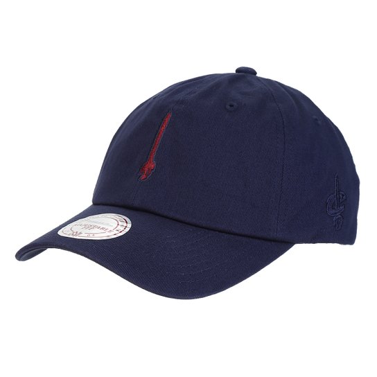 Boné Mitchel & Ness NBA Cleveland Cavaliers Aba Curva Element Dad Hat - Azul