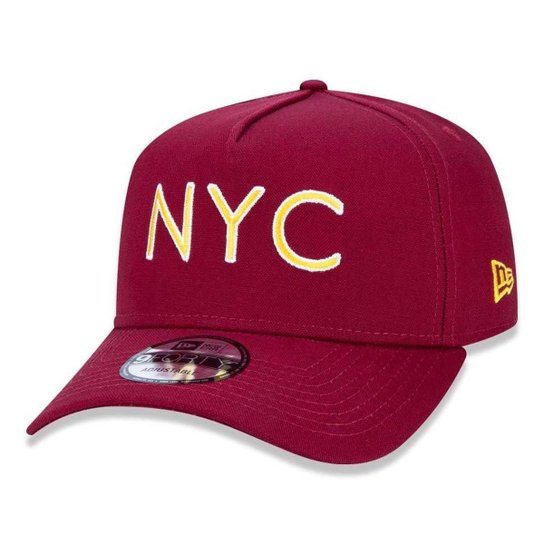 Boné New Era 940 A-Frame Veranito NYC - Vinho