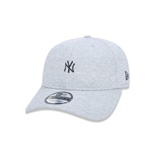 Boné New Era 940 New York Yankees Mlb Aba Curva Strapback Masculino - Mescla