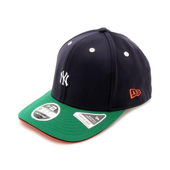Boné New Era 950 Aba Curva Ajustável New York Yankees Masculino - Marinho