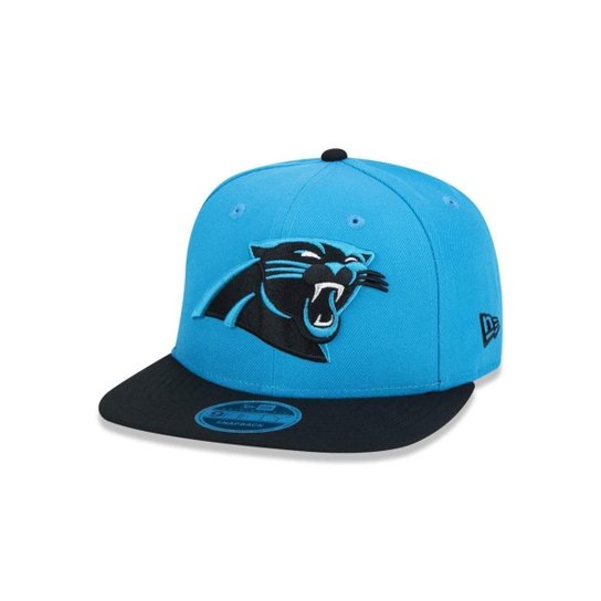Boné New Era 9Fifty Original Fit Nfl Carolina Panthers Aba Reta - Azul