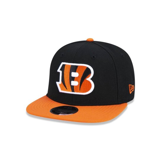 Boné New Era 9Fifty Original Fit Nfl Cincinnati Bengals Aba Reta - Preto