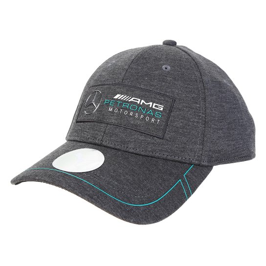 Boné Puma Aba Curva AMG Petronas Shild - Preto