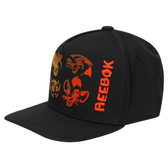 Boné Reebok Inf Dis Lion Guard Infantil - Preto