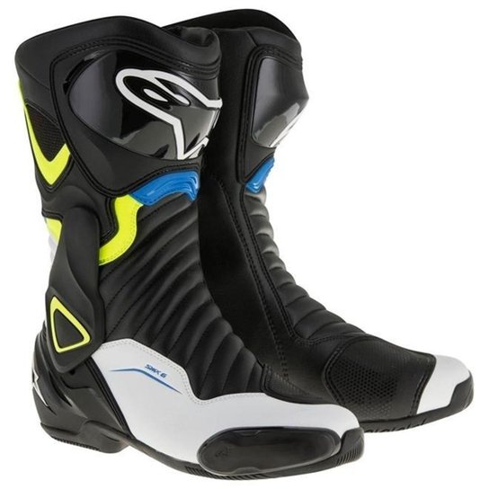 Bota Alpinestars SMX - Preto+Amarelo