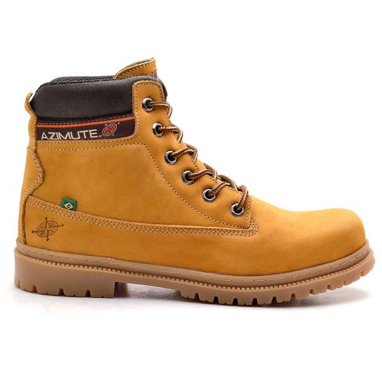 Bota Azimute Brasil Terra Adventure - Mostarda