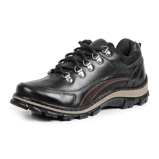 Bota Cano Baixo Stefanini Varese Masculina - Preto