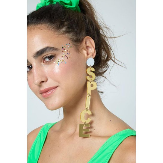 Brinco Oh, Boy! Spice Ouro - Dourado