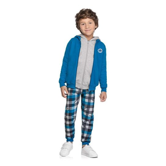 Calça Bebê Marisol Masculino - Azul