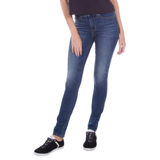 Calça Jeans Levis 311 Shaping Skinny Performance Cool Feminina - Azul